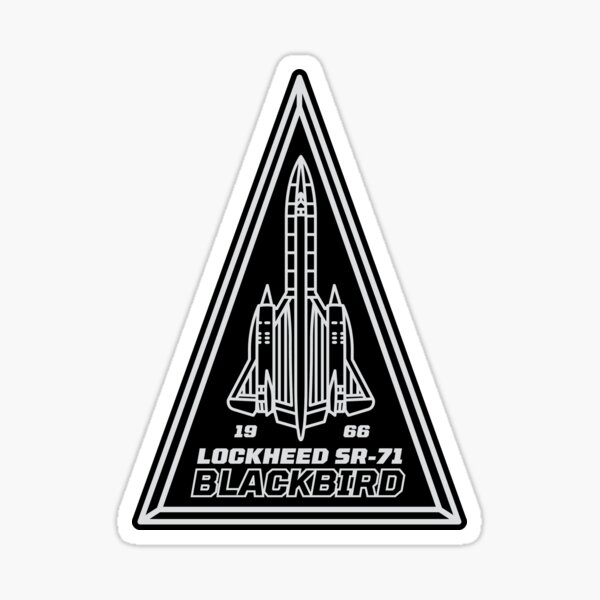 SR-71 Blackbird Sticker