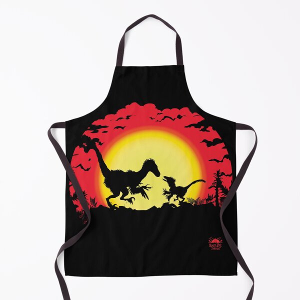 Item preview, Raptor Dinosaur Sunset designed and sold by StressFreeThds.