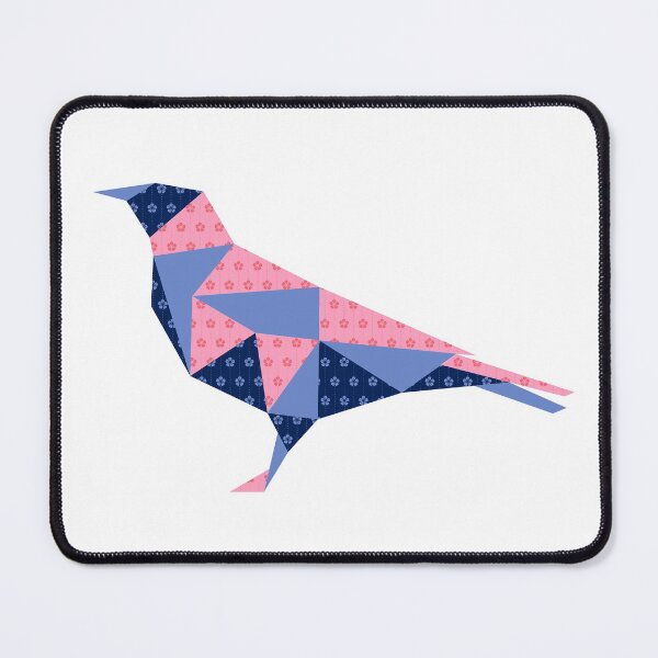 Item preview, Just a Girl Who Loves Tiny Peckers Blue Pink Bird designed and sold by UPSTORE-RB.