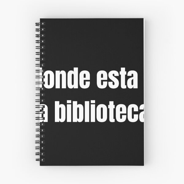 Item preview, Donde esta la biblioteca? designed and sold by Tee-Star.