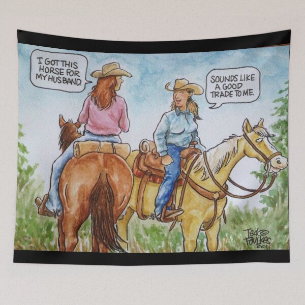 Item preview, I got horse for my husband designed and sold by Real Equestrian.