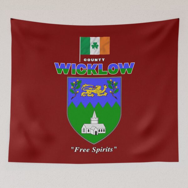 Item preview, COUNTY WICKLOW IRELAND - OFFICIAL CREST designed and sold by CathalDevlin.