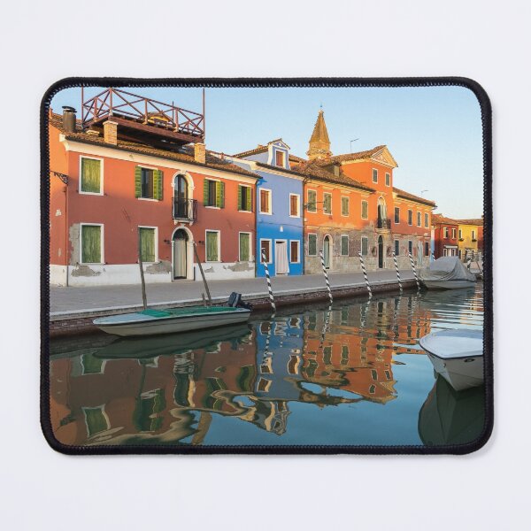 Item preview, Jewel-toned Island - Isola di Burano Silky Canal Ripples and a Signature Altanella designed and sold by Georgia Mizuleva.