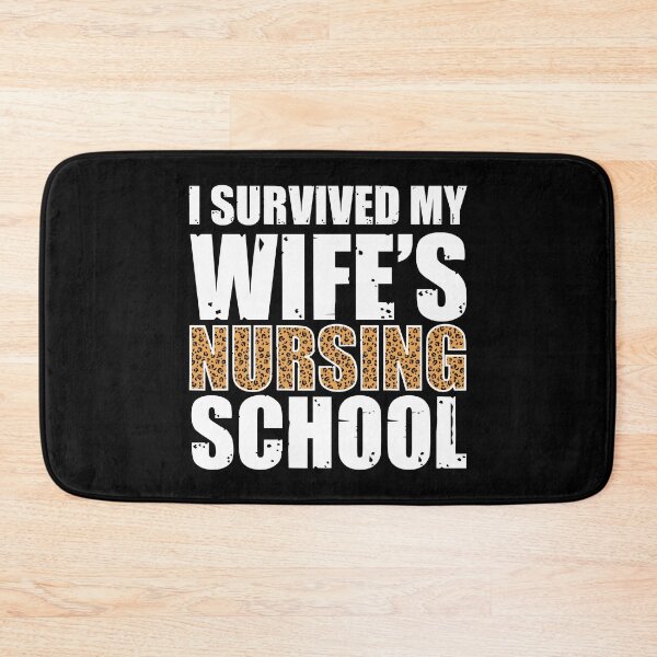 Item preview, Mens Survived My Wife's Nursing School For Husband Nurse designed and sold by TH3--DESIGNER.
