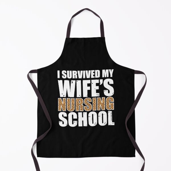 Item preview, Mens Survived My Wife's Nursing School For Husband Nurse designed and sold by TH3--DESIGNER.