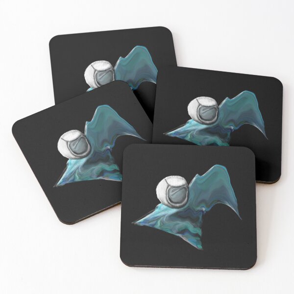 Item preview, Blue Crescent Moon Wing (Transparent) designed and sold by Brain Dead Philosophy .