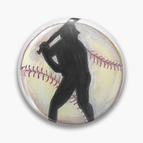 Item preview, Baseball Silhouette  designed and sold by ReneeDixonArt.