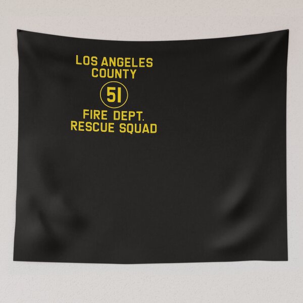 Item preview, Emergency Squad 51 Side of Truck Reproduction Logo Classic designed and sold by Stacyshopy.