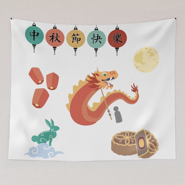 Item preview, Mid-Autumn Festival Sticker Pack designed and sold by JustAddCoco.