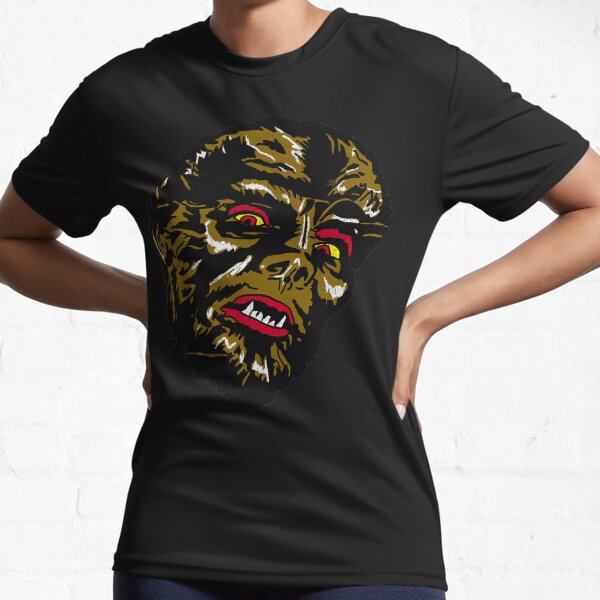 Item preview, Wolf Man Retro Distressed designed and sold by MidnightDriveIn.