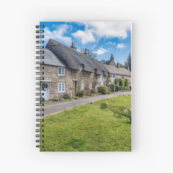 Daffodils At Winkle Street Isle Of Wight Spiral Notebook