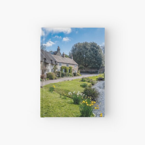 Daffodils At Winkle Street Isle Of Wight Hardcover Journal