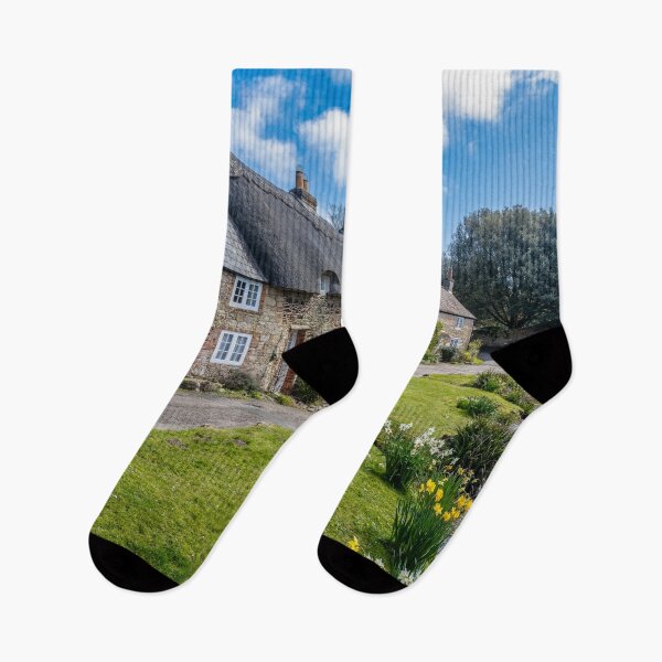 Item preview, Daffodils At Winkle Street Isle Of Wight designed and sold by manateevoyager.
