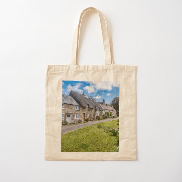Daffodils At Winkle Street Isle Of Wight Cotton Tote Bag
