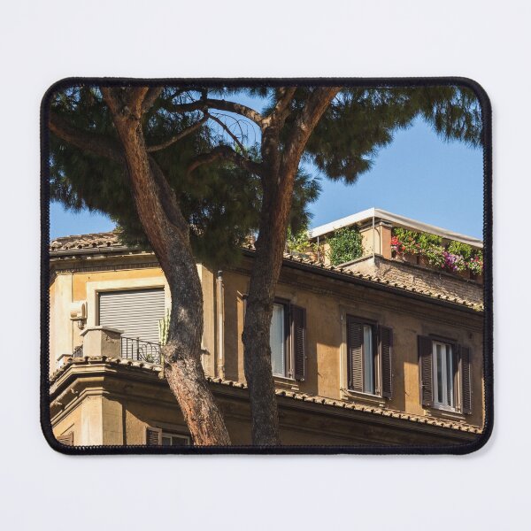 Item preview, Gallivanting Around in Rome Italy - Signature Umbrella Pine and Attico con Terrazzo designed and sold by Georgia Mizuleva.
