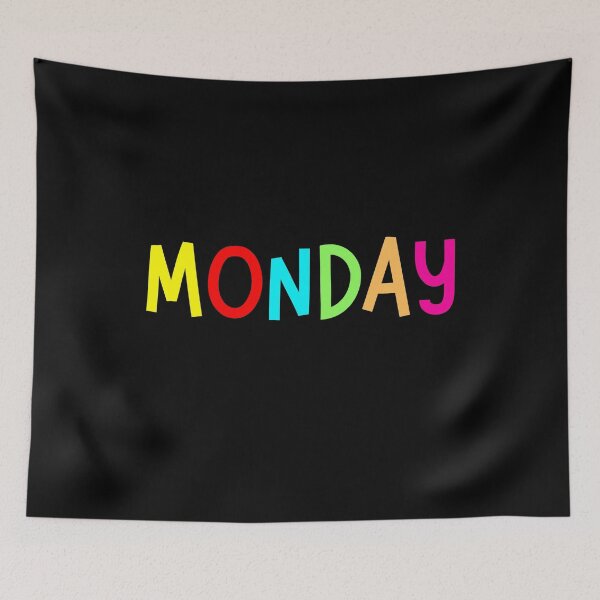 Item preview, Days of the week - monday designed and sold by Tremendo.