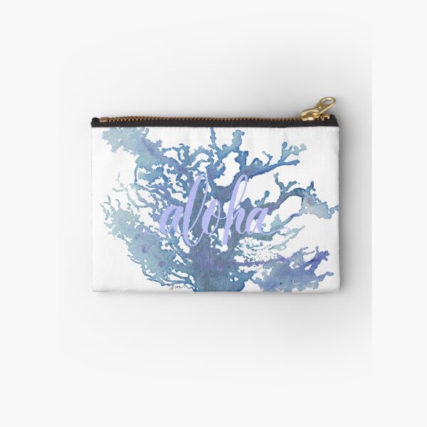 Item preview, Blue-Purple Coral Watercolor Hawaii Ocean Inspired Artwork designed and sold by Handwritten Aloha.