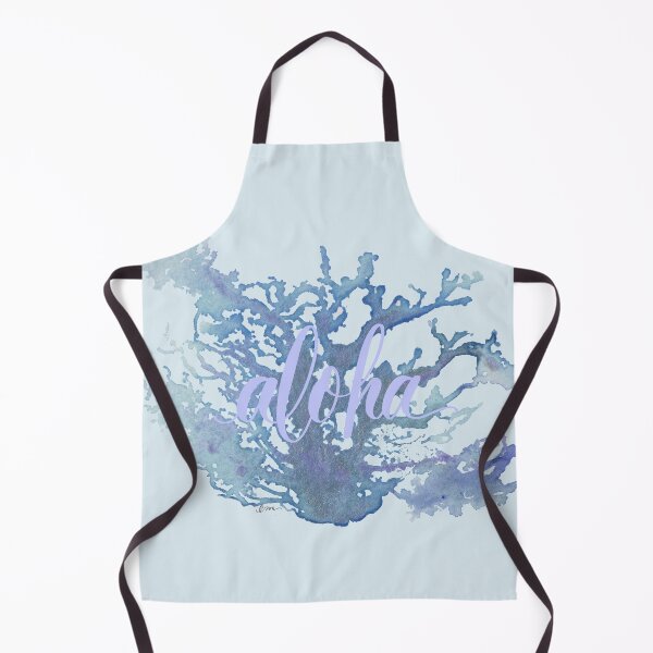 Item preview, Blue-Purple Coral Watercolor Hawaii Ocean Inspired Artwork designed and sold by Handwritten Aloha.