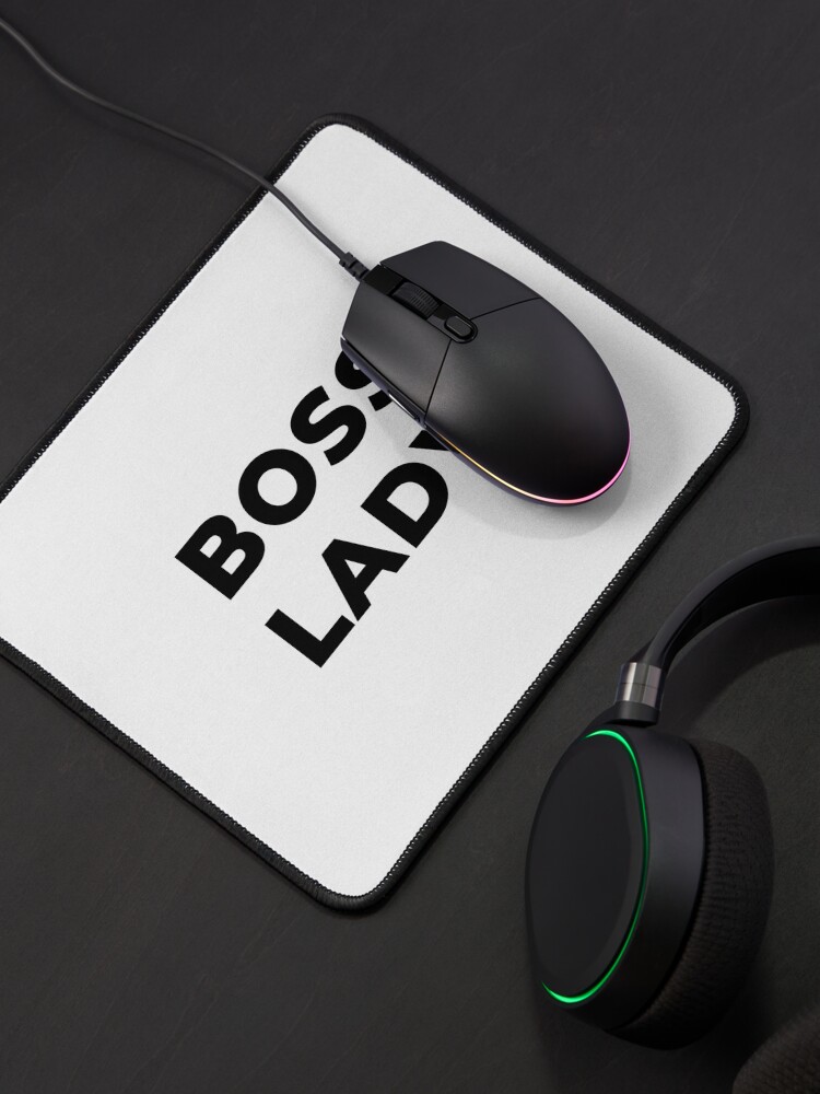 Alternate view of Boss Lady (Inverted) Mouse Pad
