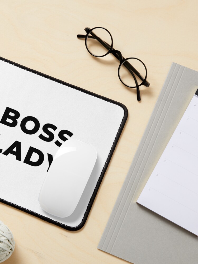 Alternate view of Boss Lady (Inverted) Mouse Pad