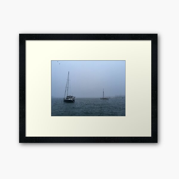 Boats on the Marina Framed Art Print