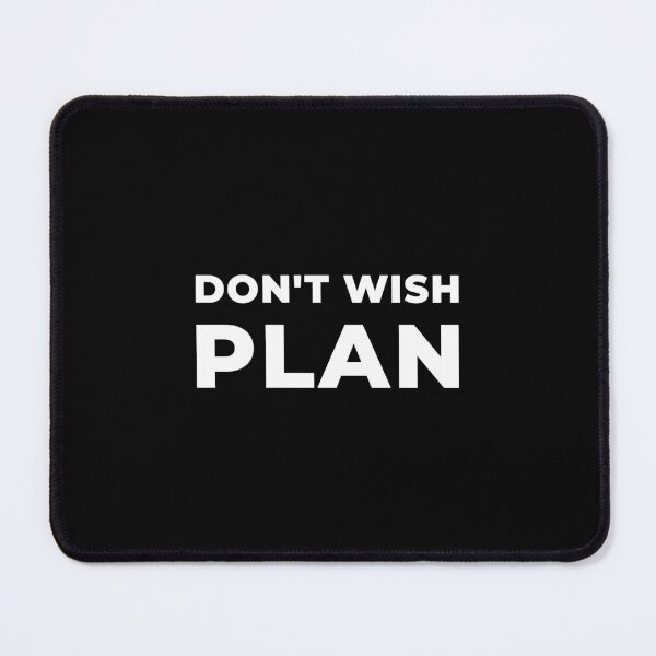 Item preview, Don't Wish, Plan designed and sold by inspire-gifts.