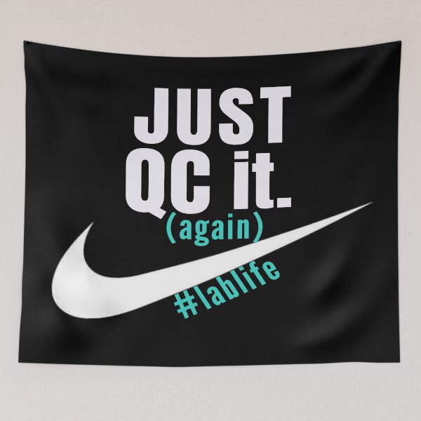 Item preview, JUST QC IT.(again) FUNNY MEDICAL LAB SCIENTIST  Microbiology designed and sold by Hippiesole.