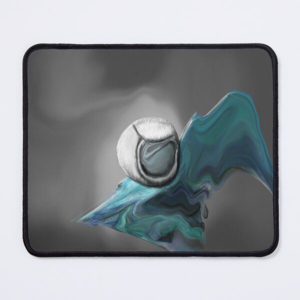 Item preview, Blue Crescent Moon Wing designed and sold by Brain Dead Philosophy .