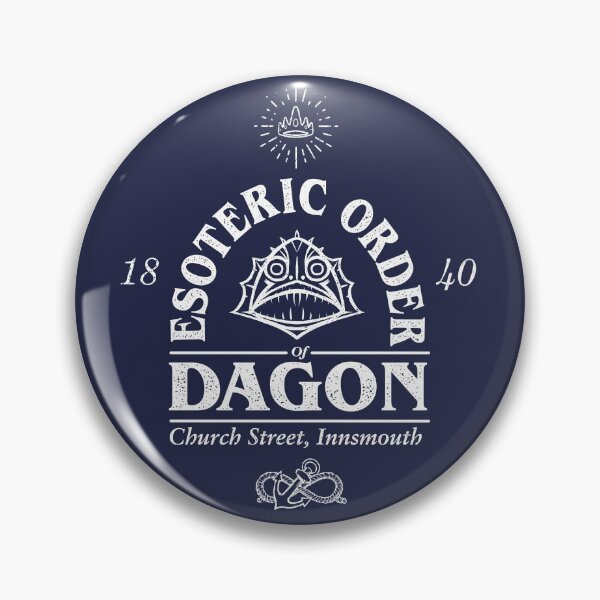 Item preview, H.P. Lovecraft Shadow Over Innsmouth - Esoteric Order of Dagon (Light Design) designed and sold by OtterSquad.