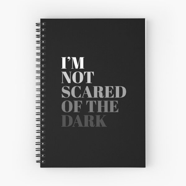 Item preview, I'm not scared of the dark  Design Black Version designed and sold by Nadheesh.