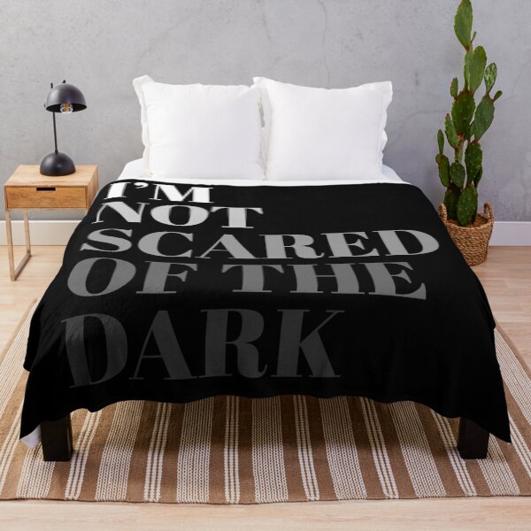 Item preview, I'm not scared of the dark Design Black Version designed and sold by Nadheesh.
