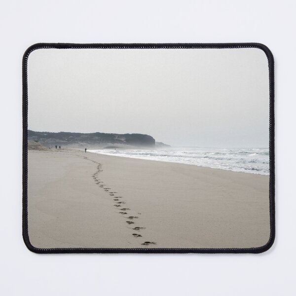 Item preview, Smooth Beach - Leading Footsteps on the Sand designed and sold by Georgia Mizuleva.