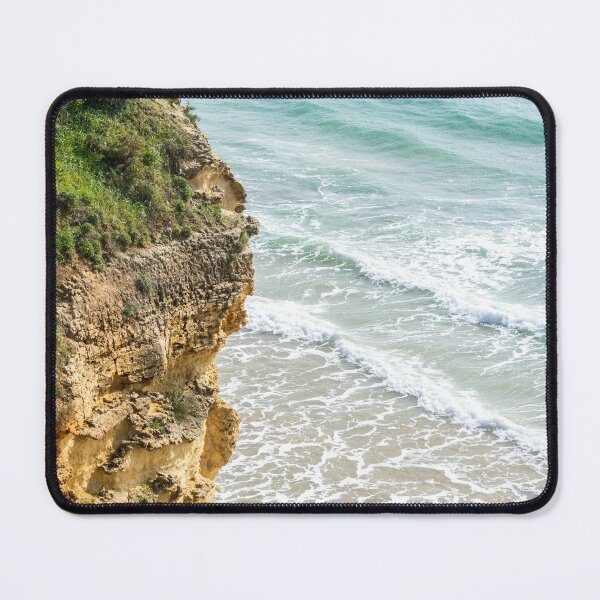 Item preview, Silky Sea Lace and Rough Rocks - Algarvian Cliff Vista designed and sold by Georgia Mizuleva.