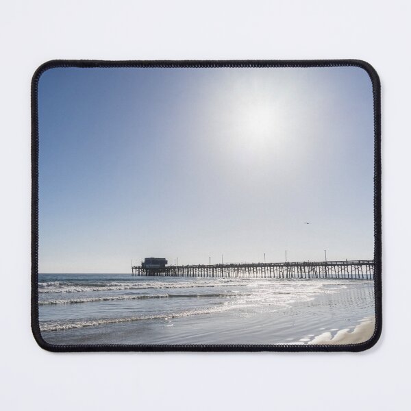 Item preview, Sunshiny SoCal Ocean Glow at the Newport Beach Pier designed and sold by Georgia Mizuleva.
