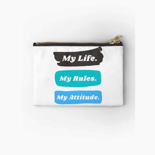 Item preview, My life my rules my attitude designed and sold by TopStyles.