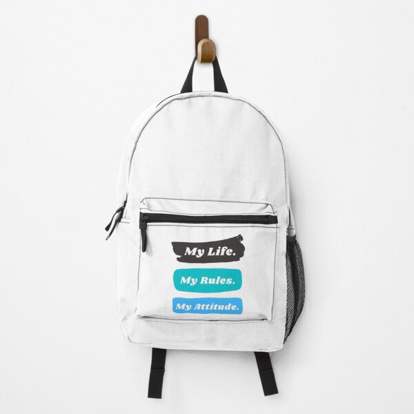 Item preview, My life my rules my attitude designed and sold by TopStyles.