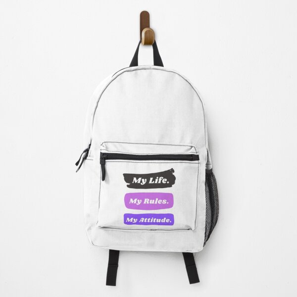 Item preview, My life my rules my attitude designed and sold by TopStyles.