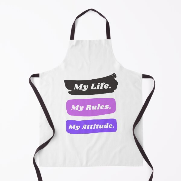 Item preview, My life my rules my attitude designed and sold by TopStyles.