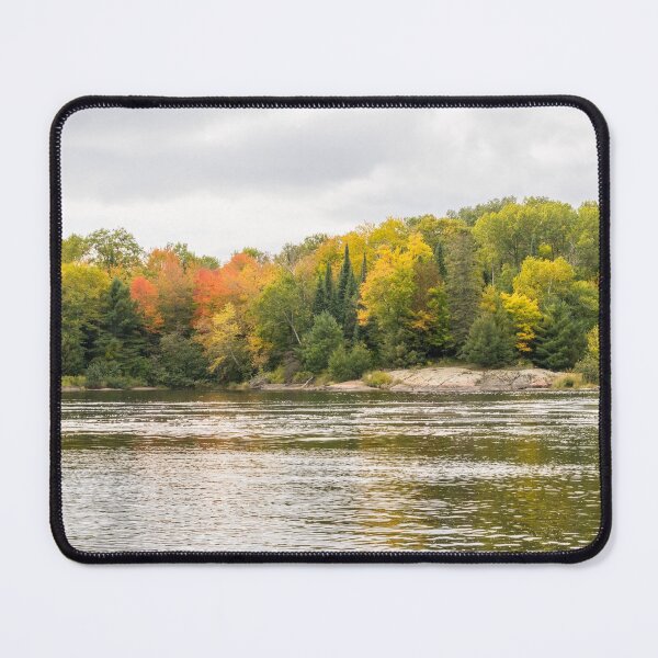 Item preview, Silver and Gold Currents - Mississagi River Autumn  designed and sold by Georgia Mizuleva.