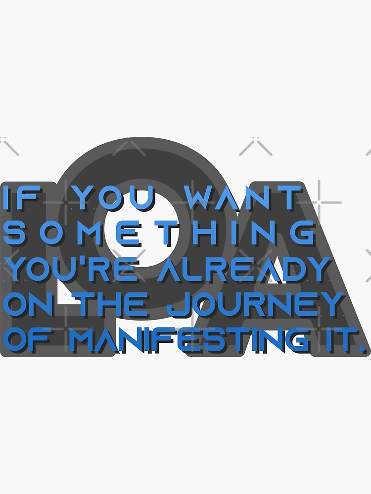 Thumbnail 3 of 3, Sticker, On the way - LOA designed and sold by reIntegration.