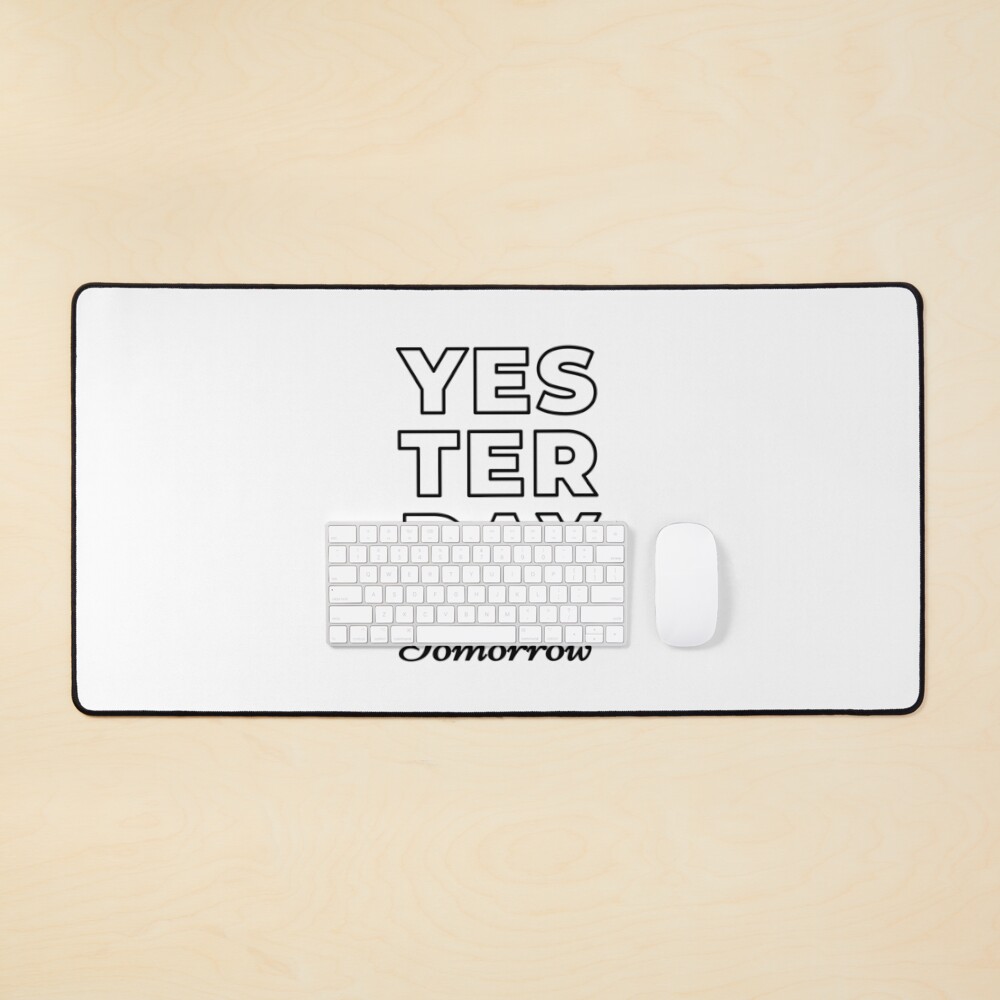 Yesterday You Said Tomorrow (Inverted) Mouse Pad