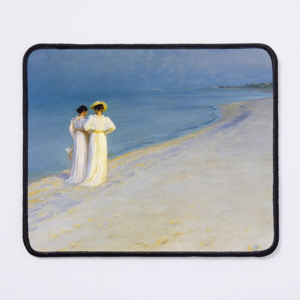 Item preview, Summer Evening on the Souther Beach by Peder Severin Krøyer (1893) designed and sold by allhistory.