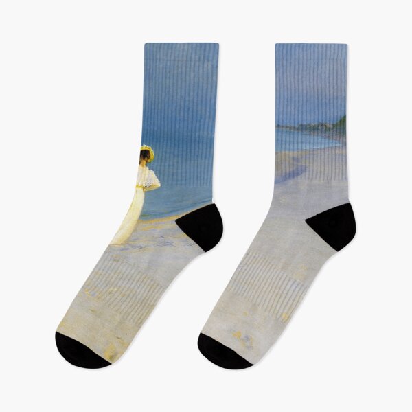 Item preview, Summer Evening on the Souther Beach by Peder Severin Krøyer (1893) designed and sold by allhistory.