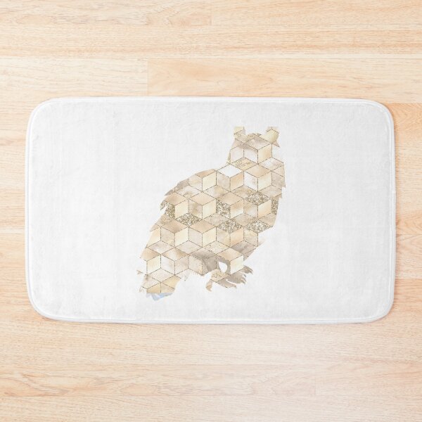 Item preview, Gold Glitter Owl designed and sold by Renatas Traideris.