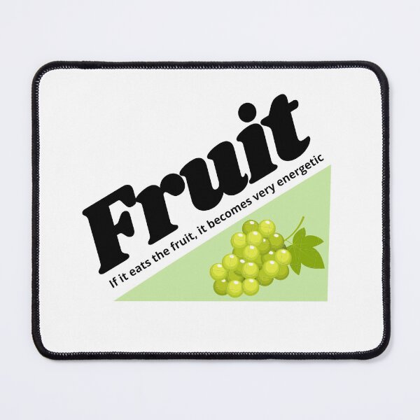 Item preview, Bad translation if it eats the fruit it becomes very energetic designed and sold by promisesarelies.