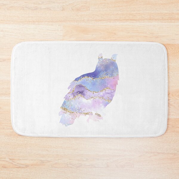 Item preview, Blue Owl Gold Glitter designed and sold by Renatas Traideris.
