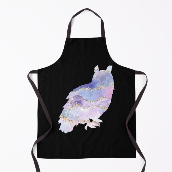 Item preview, Blue Owl Gold Glitter designed and sold by Renatas Traideris.
