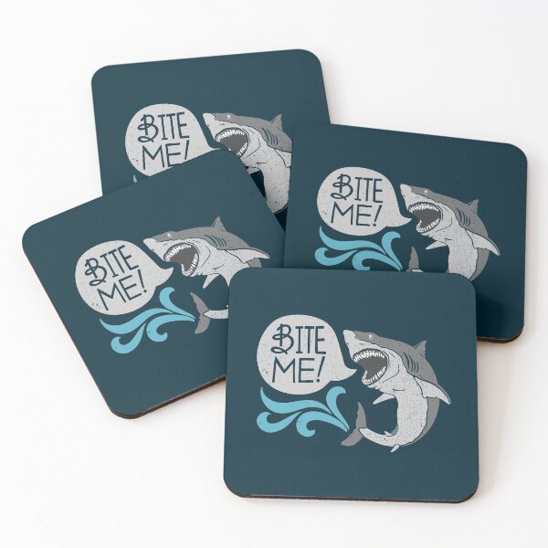 Item preview, Bite Me Shark Attack Attitude! designed and sold by Carrie Stephens.