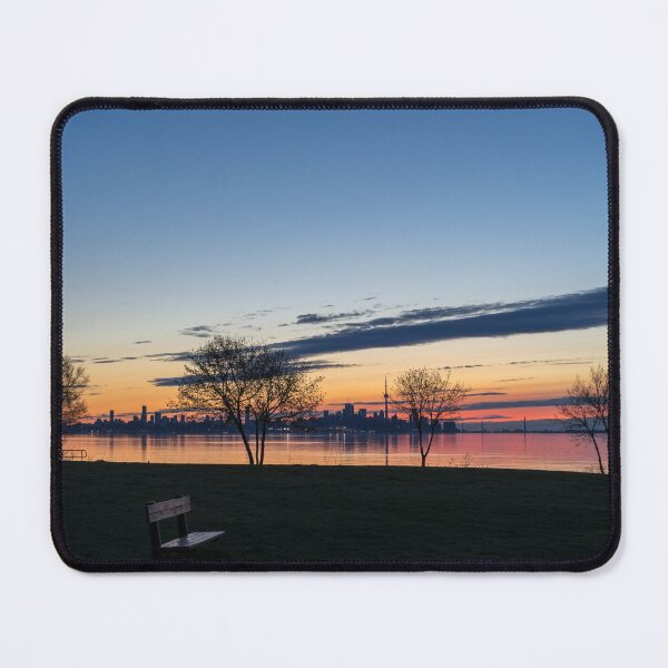 Item preview, Glorious Toronto Dawn - the Park Bench is Waiting for You designed and sold by Georgia Mizuleva.