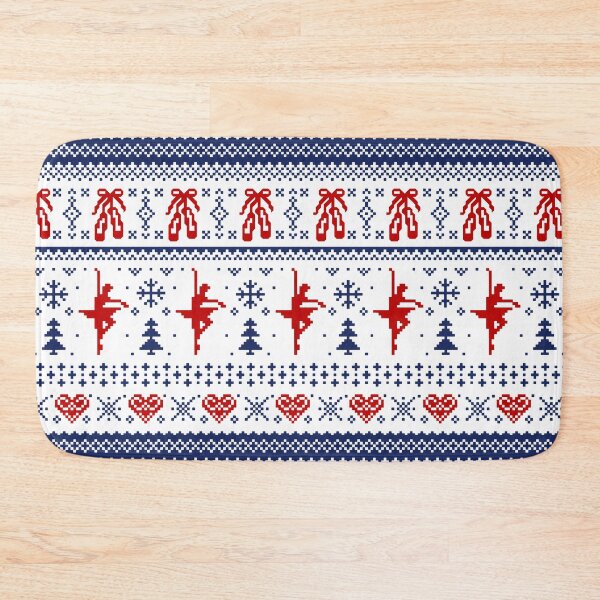 Item preview, Christmas Knit - Ugly Sweater - Nutcracker Ballet - light pattern designed and sold by KoolDsignsDANCE.